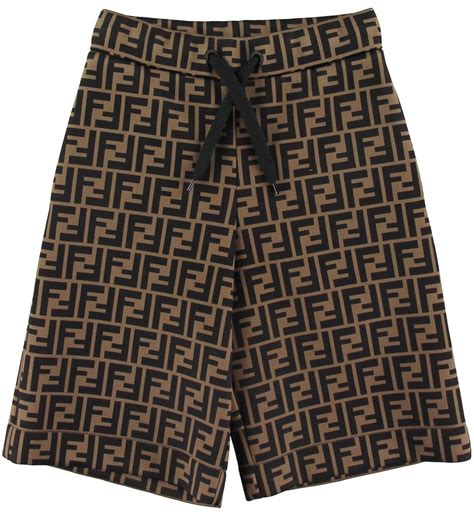 womens fendi shorts|fendi pants and shorts.